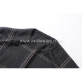 Men's Knitted Checks Jacquard Crew-Neck Pullover